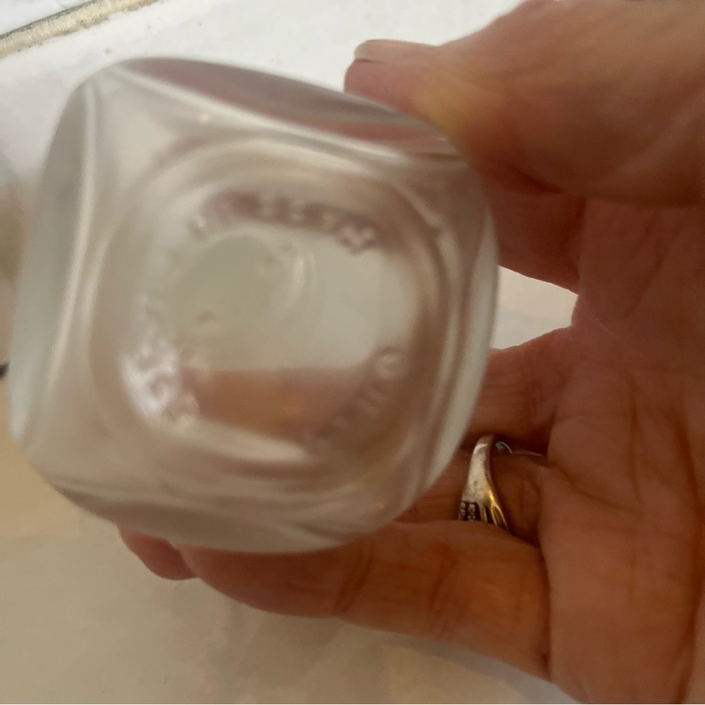 Cabochard by Gres Clear Glass Perfume Bottle with Frosted Stopper - Picture 5 of 5